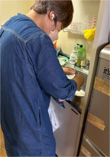 毎日の訪問