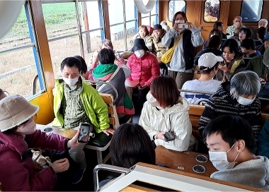 日帰りトロッコ列車