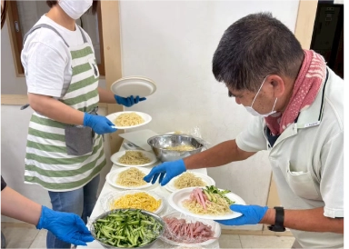 食事レク写真